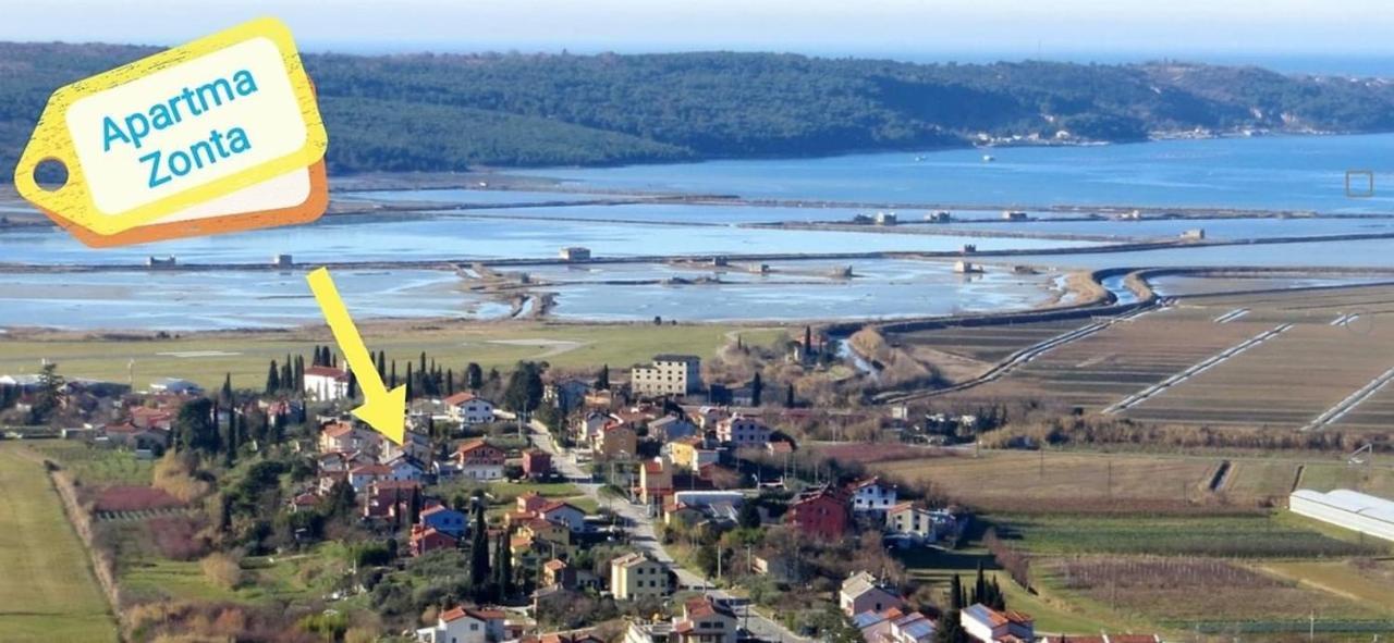 Apartma Zonta Sečovlje Exterior foto